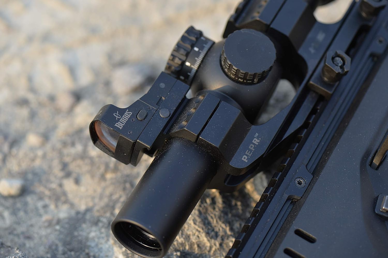 Burris Optics P.E.P.R. Tactical Scope Mount, Signature QD Mount : Sports & Outdoors