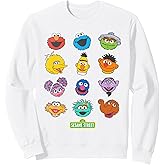 Sesame Street Character Heads Sweatshirt