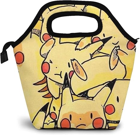 Amazon ピカチュウ ランチバッグ 保温バッグ 保冷バッグ お弁当バッグ お弁当袋 保温 保冷 Zarker 超軽量 ランチバッグ ランチ巾着 ランチベルト オンライン通販