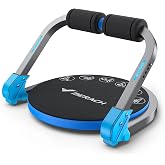 MERACH Ab Machine, Sit Up Exercise Equipment with 3 Adjustable Resistance Levels, Automatic Rebound Ab Crunch Machine for Core Workout, Ab Workout Equipment for Stomach