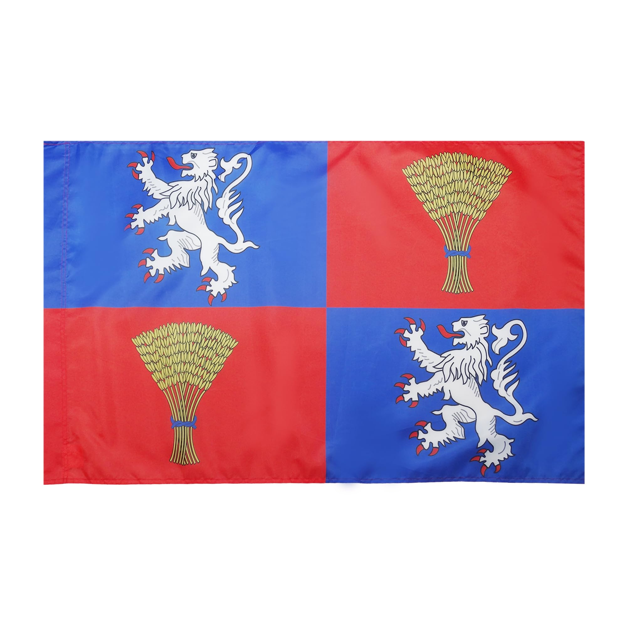 AZ FLAG - French Province of Guyenne and Gascony Flag - 2x3 Ft - Province of Guyenne and Gascony Banner with Sleeve - 100% Polyester - Fade Resistant - Vivid Colors - 2' x 3' Feet - 90x60 Cm