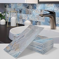 CECEKIS Peel and Stick Backsplash Tile, 32 PC Pack