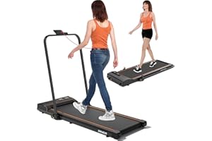 DAEYEGIM Walking Pad Treadmill Under Desk Treadmill, Walking Pad for Home/Office, Portable Walking Treadmill 2.25HP, Walking Jogging Machine with 265 lbs Weight Capacity Remote Control LED Display