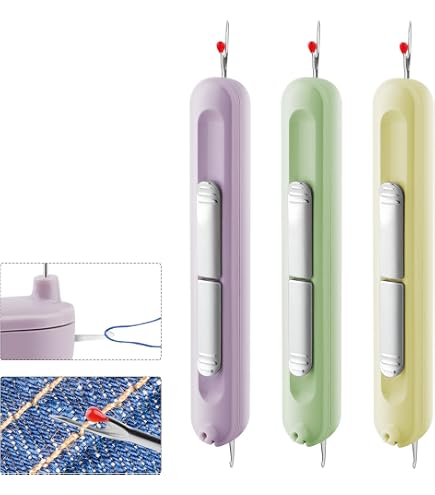 Enfile-aiguille Automatique Chiclify - Découdeur 2-en-1 Pour Couture