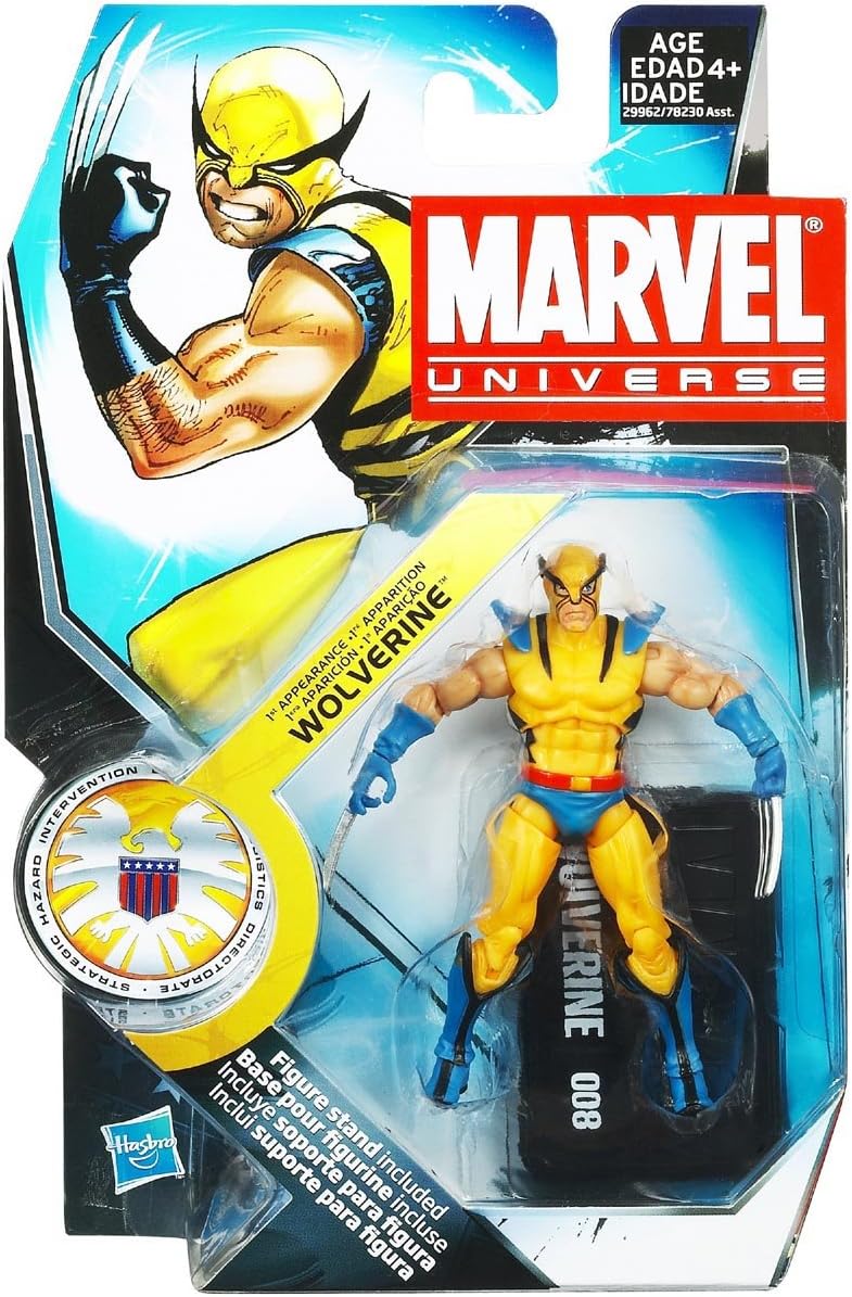marvel universe wolverine action figure