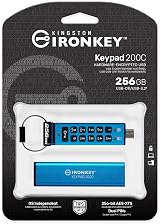 Kingston IronKey Keypad 200C 256GB USB Flash Drive FIPS 140-3 Type-C Encrypted view 4