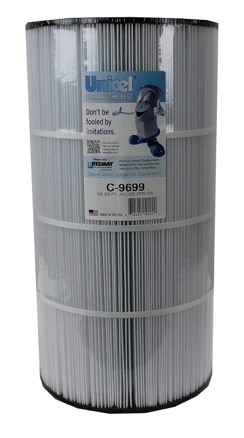 Amazon.com : Unicel C-9699 Replacement Filter Cartridge for 100 Square Foot  Jacuzzi CFR-100 : Swimming Pool Cartridge Filters : Garden & Outdoor