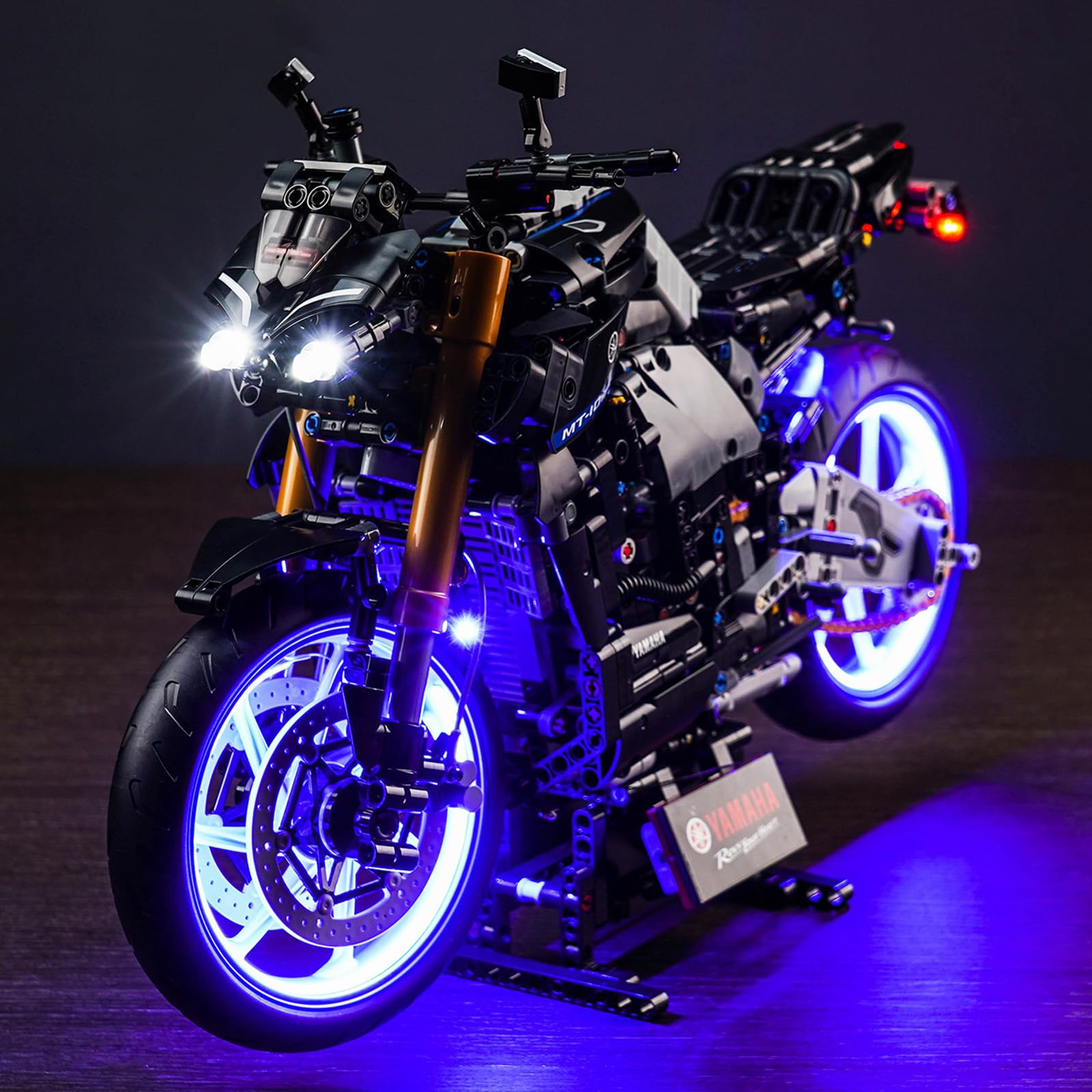 Led Light Kit for Lego Yamaha MT-10 SP Motorbike, Led Lighting Set for Lego 42159 Technic Yamaha MT-10 SP Motorbike - Not Include Models, Just Light Kit (Standard Version) — image 1