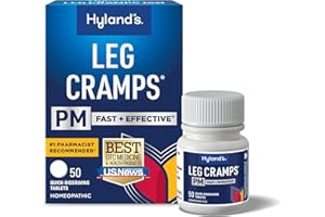 Hyland's Leg Cramps PM, Relief of Nighttime Leg, Calf, and Foot Cramps, 50 Quick-Dissolving Tablets