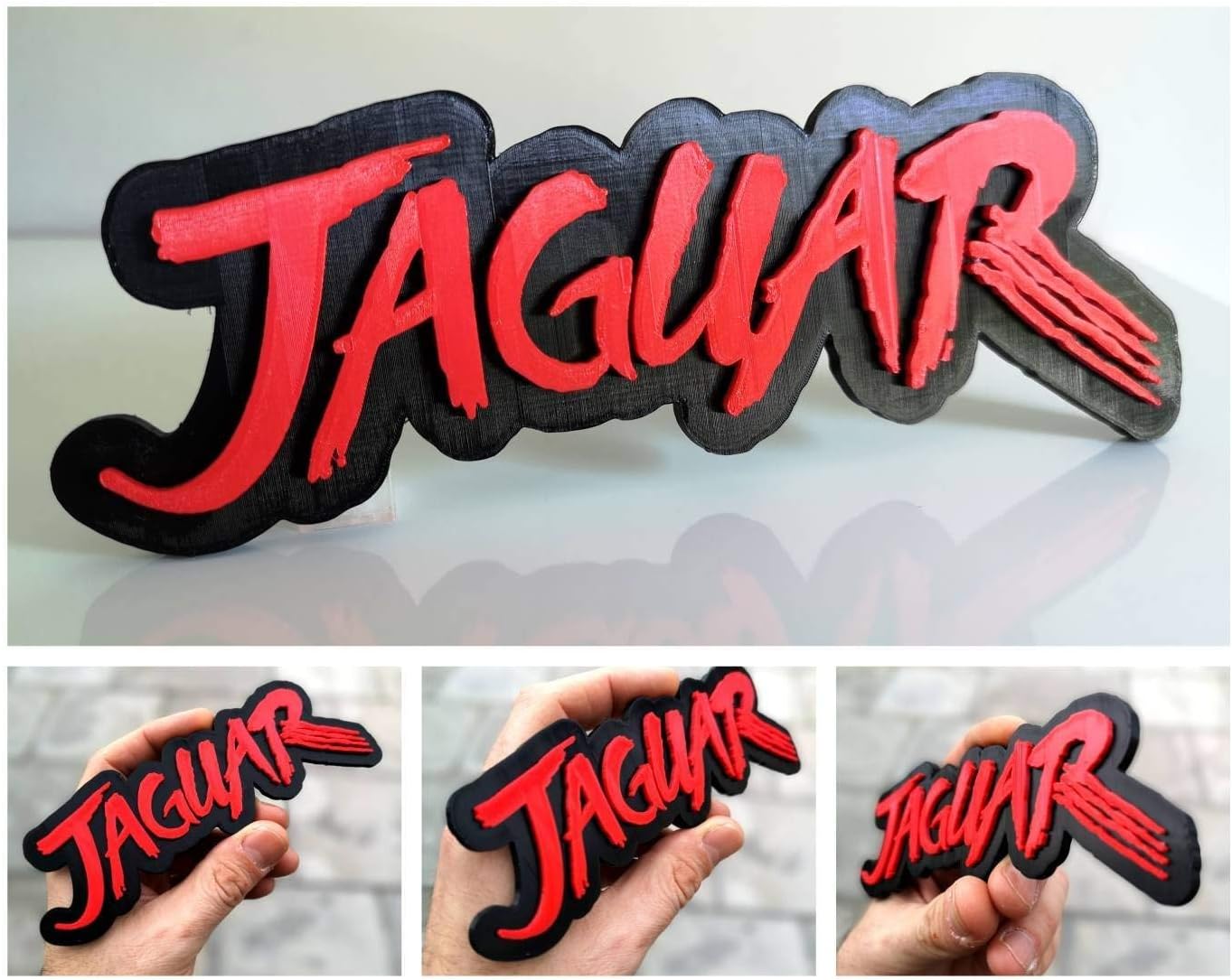 Atari Jaguar shelf display/fridge magnet