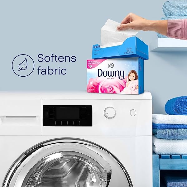DOWNY DRYER SHEETS LAUNDRY FABRIC SOFTENER, APRIL FRESH, 240 COUNT