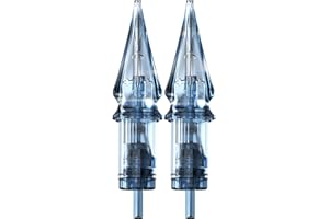 PFARRER Tattoo Needles Cartridge #12 Standard 5 Round Liner X-Taper 20PCS with Membrane Professional Disposable EN01P-20-1205RL