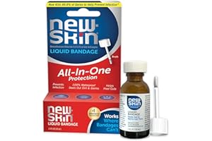 New-Skin Liquid Bandage, Waterproof for Scrapes and Minor Cuts, 1 Fl Oz
