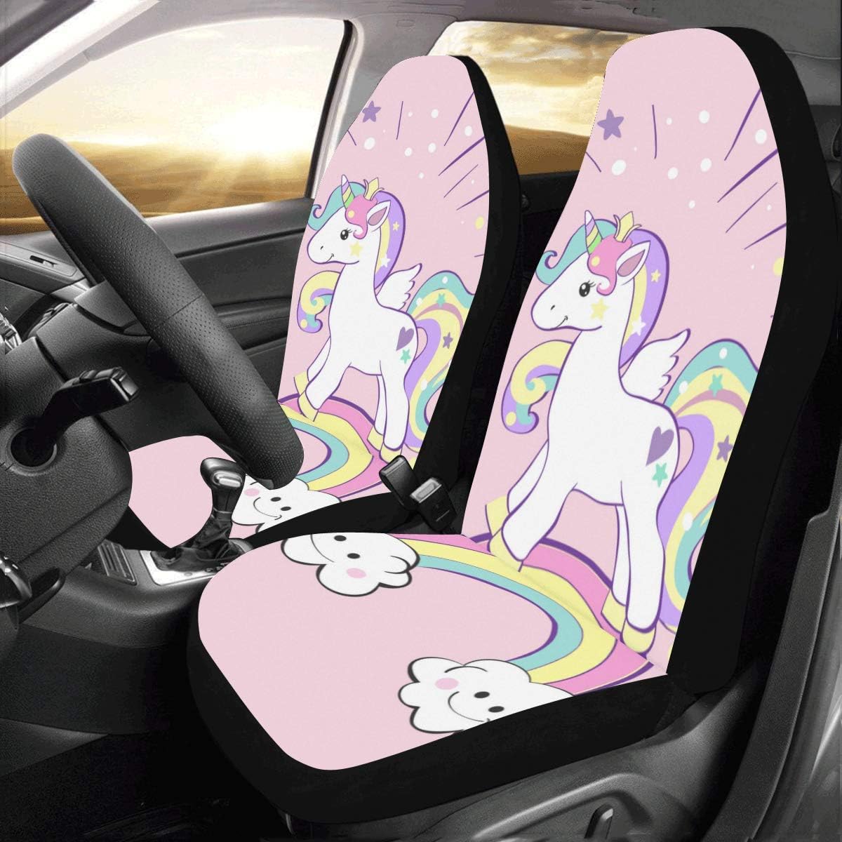 unicorn car seat