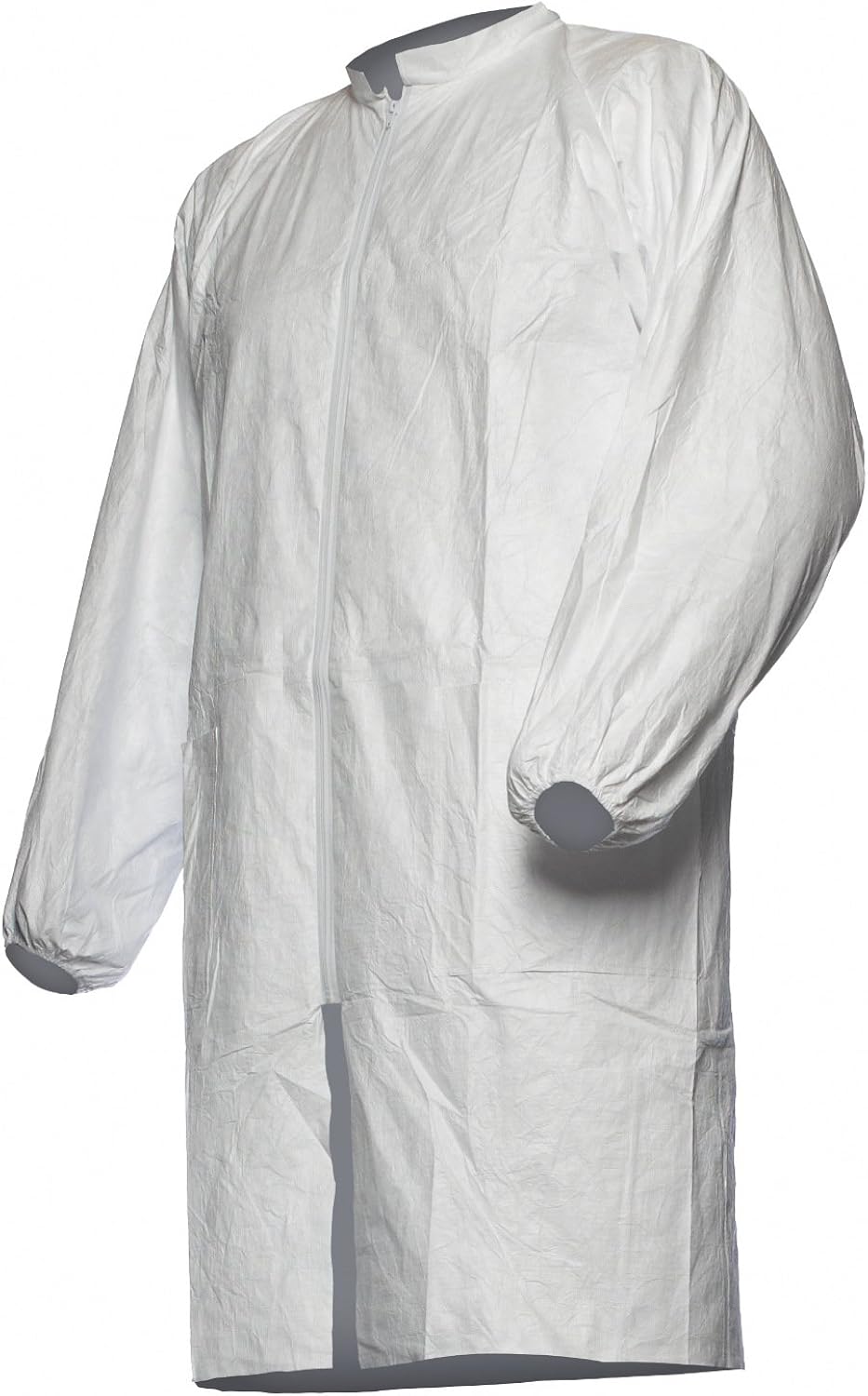 DuPont Coat Lab Disposable White Tyvek with Pockets & Zip Pl309Xx Lrg Amazon.co.uk Clothing
