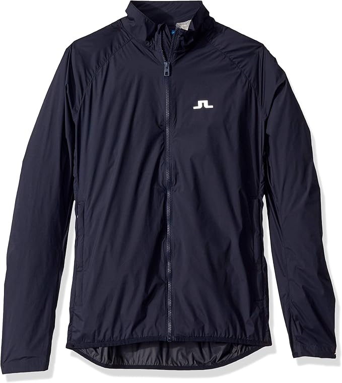 J.Lindeberg Men's Windproof Jacket, JL Navy, Large at Amazon Men’s Clothing store