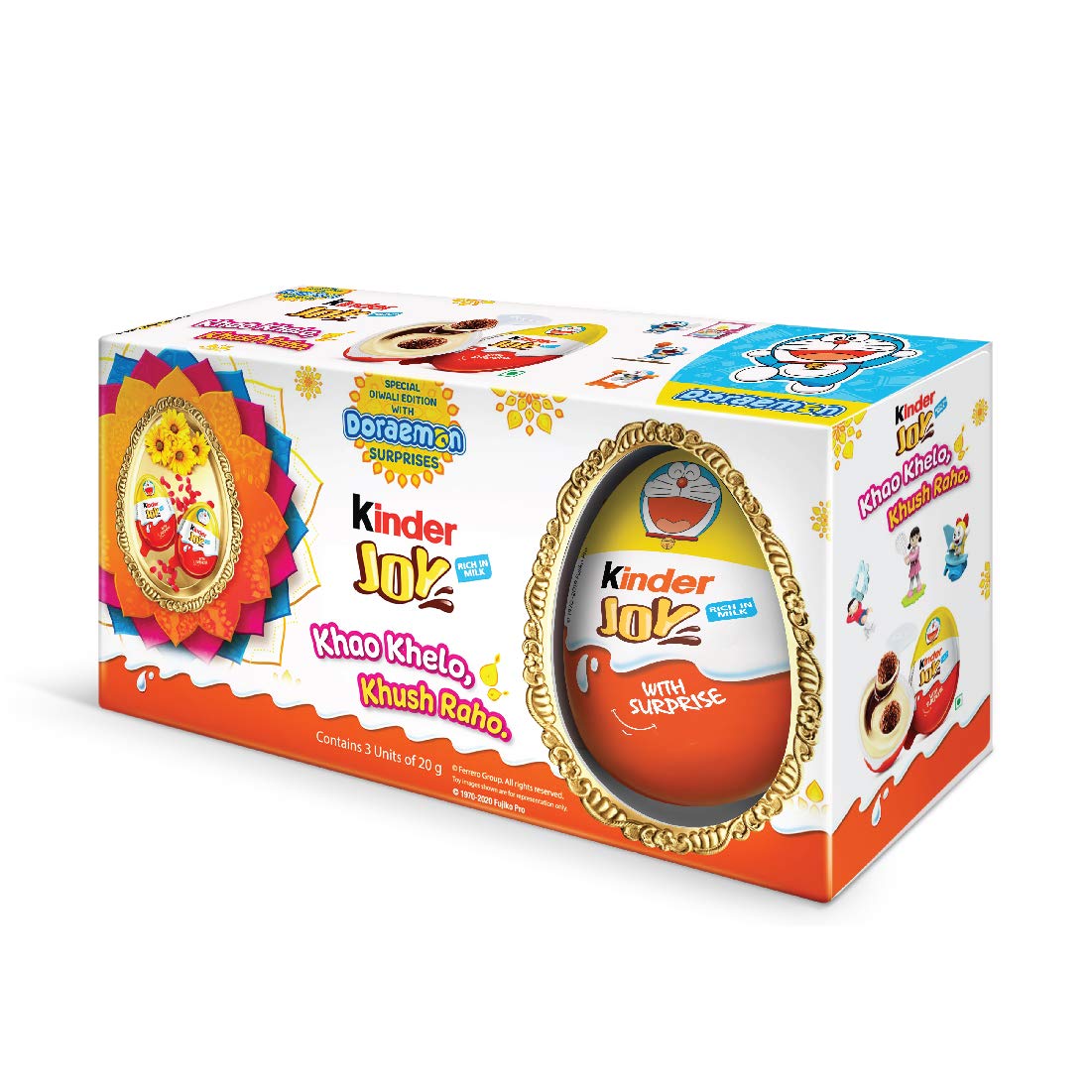 Kinder Joy Diwali Pack with Doraemon 