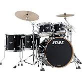 Tama Starclassic Performer 5-Piece Drum Shell Pack 22" Bass Drum Piano Black
