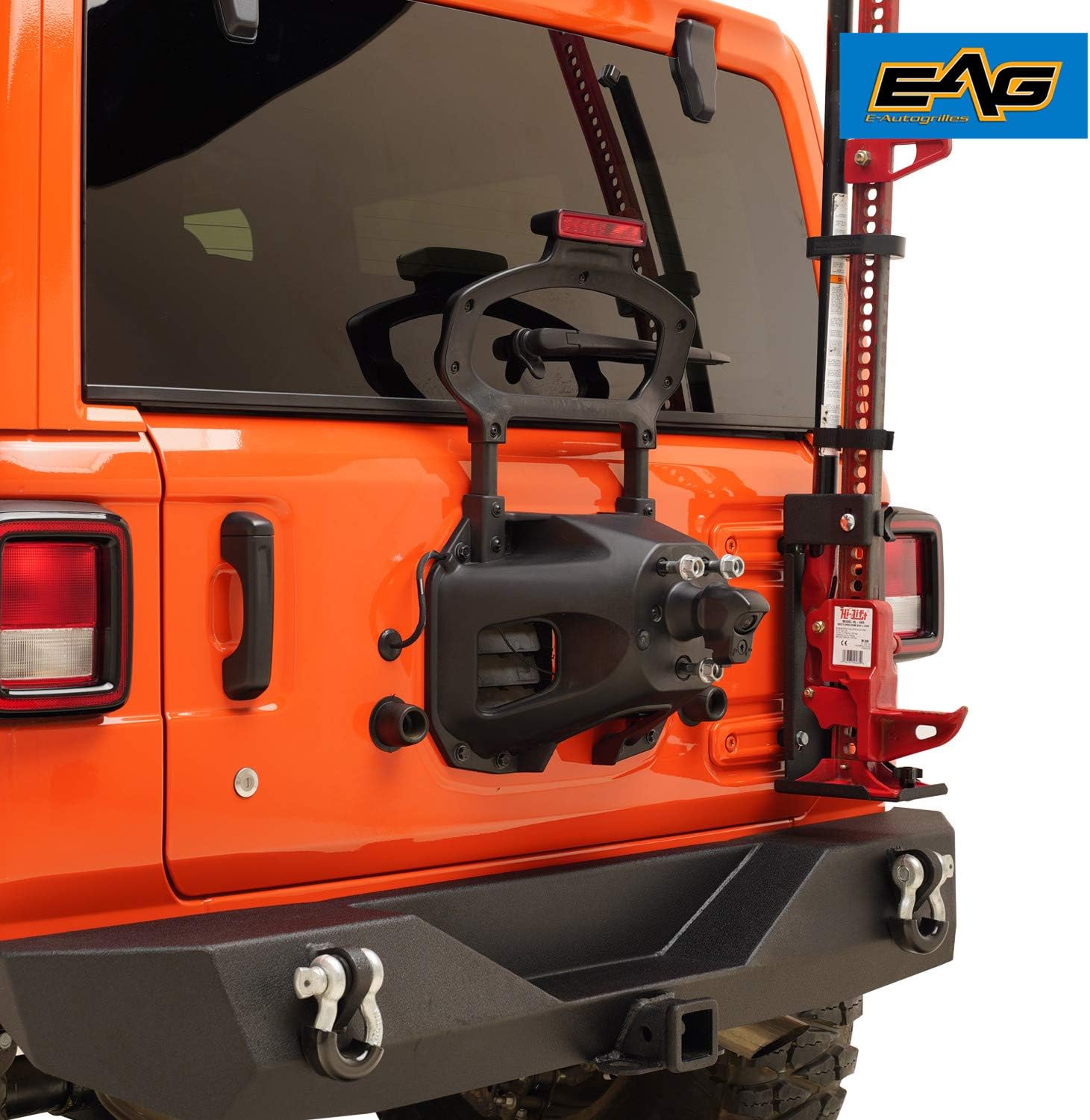 EAG Tailgate Jack Mount Bracket Compatible with 07-20 Wrangler JK JL: Automotive