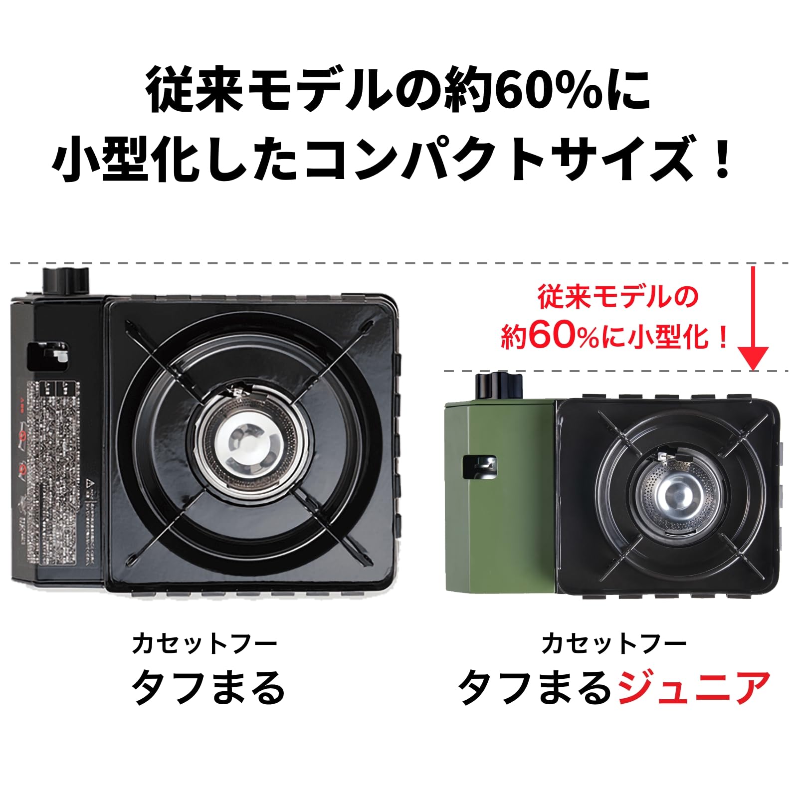 Iwatani Body: Steel Plate, Cassette Stove, Tough Maru Jr. Made in Japan, Dutch Oven, Olive