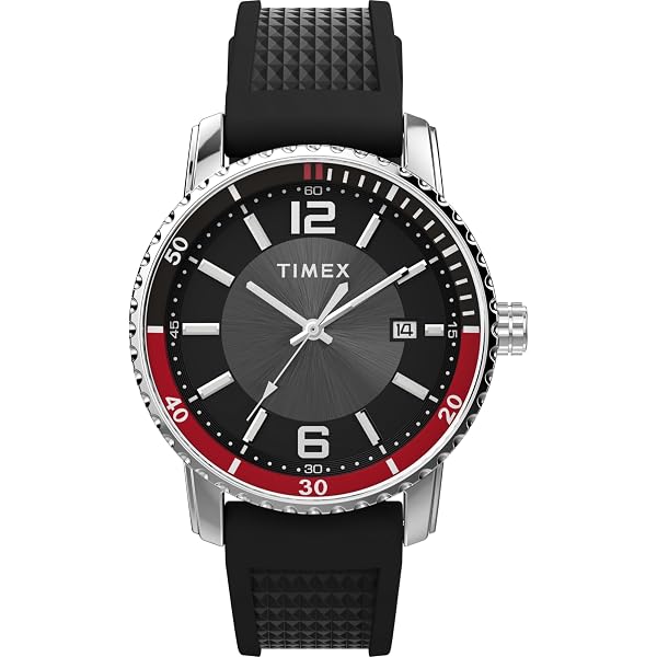 Amazon.com: Timex Men's Q 40mm Watch - Black Strap White Dial