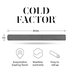 COLD FACTOR Mini Cooling Neck Towel - Cooling Towel