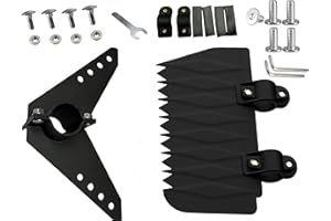 NyVoozy for NK-180s Marine Steering Triangle, Black Powder Coated Aluminum, for Kayak and Trolling Motors Kayak Rudder Kit for Kayak combination ﻿