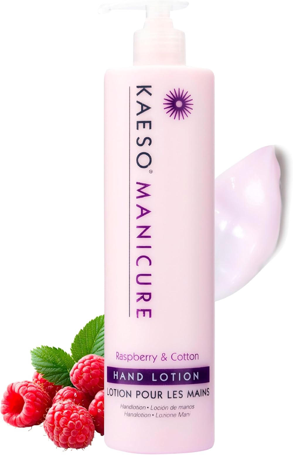 Kaeso Raspberry Cotton Hand Lotion 495ml Hydrating Nourishing Moisturising