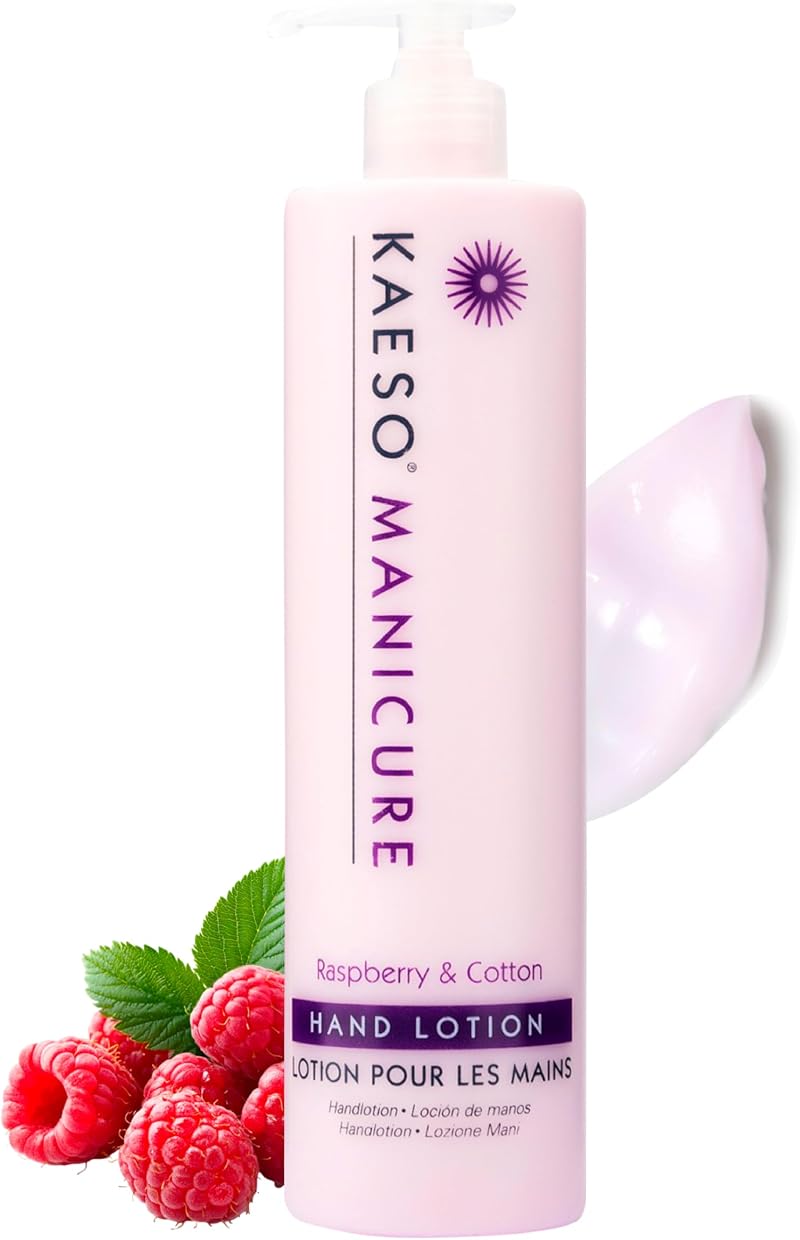 Kaeso Raspberry Cotton Hand Lotion 495ml Hydrating Nourishing Moisturising