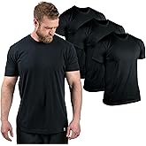 Gymreapers Clip Tag Athletic Shirts for Men - Short Sleeve Workout Gym Shirts - Tagless Crew Neck T-Shirt & Basic Tee