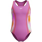 Speedo Girls Printed Sport Splice