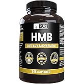 Pure Original Ingredients HMB (365 Capsules) No Magnesium Or Rice Fillers, Always Pure, Lab Verified