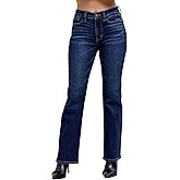 Judy Blue Mid Rise Dark Wash Classic Bootcut, PETITE 29" Inseam