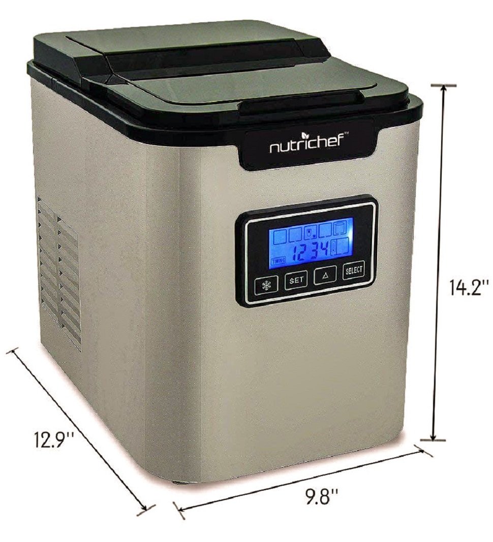 Mua Upgraded Digital Ice Maker Machine Portable Stainless Steel