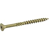 Power Pro Premium Exterior Wood Screws, #9 x 3 Inch All-Purpose Deck Screws for Outdoor Projects, T-25 Star Bit Included, Bronze, 2000 Pieces | 967778V4