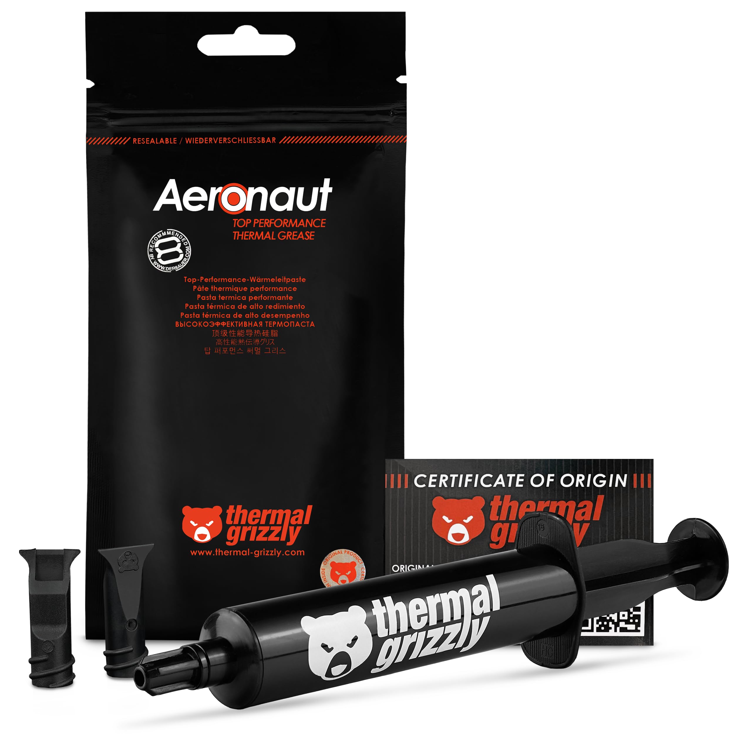 Thermal Grizzly compatible Aeronaut Wärmeleitpaste - 26 Gramm / 10 ml