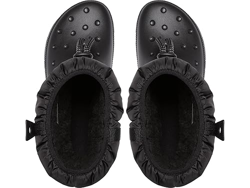 Crocs Women's Classic Neo Puff Luxe Winter Boots Snow, Black