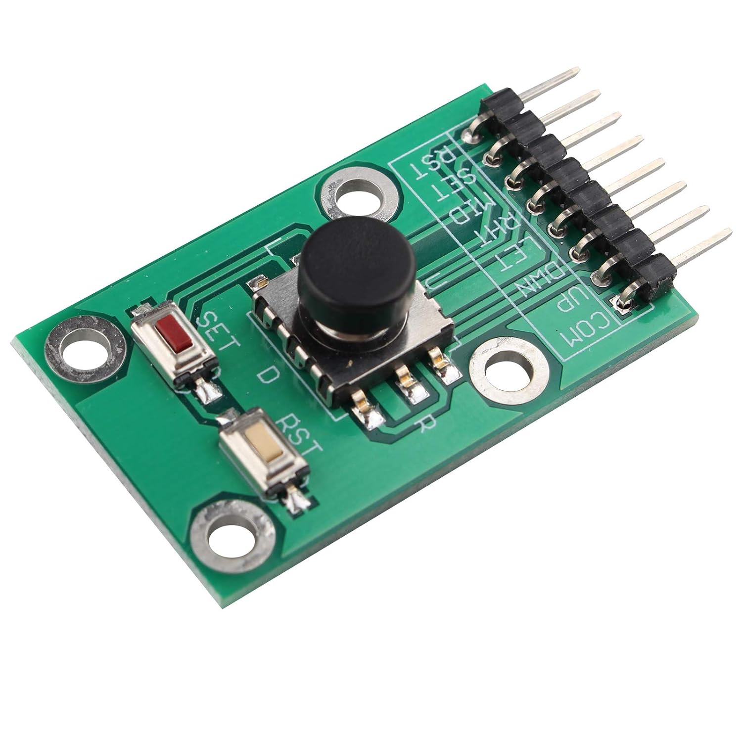 HALJIA 5Pcs Five Direction Navigation Button Module DIY Electronic PCB Board for MCU AVR Game 5D Rocker Joystick Independent Keyboard Switch Button Single Chip Compatible with Arduino Module - Image 5