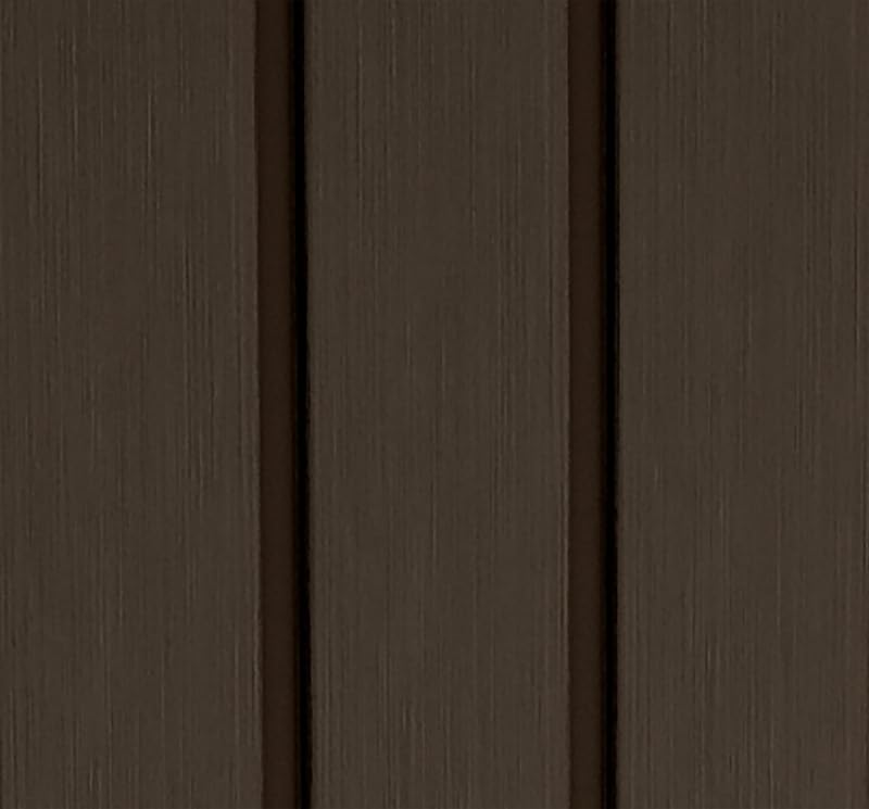 Gartentruhe KENTWOOD 350L Braun – Wetterfeste Gartenbox in Holzoptik mit Sitzfunktion – UV-beständige Aufbewahrungsbox, abschließbar, für Innen- & Außenbereich