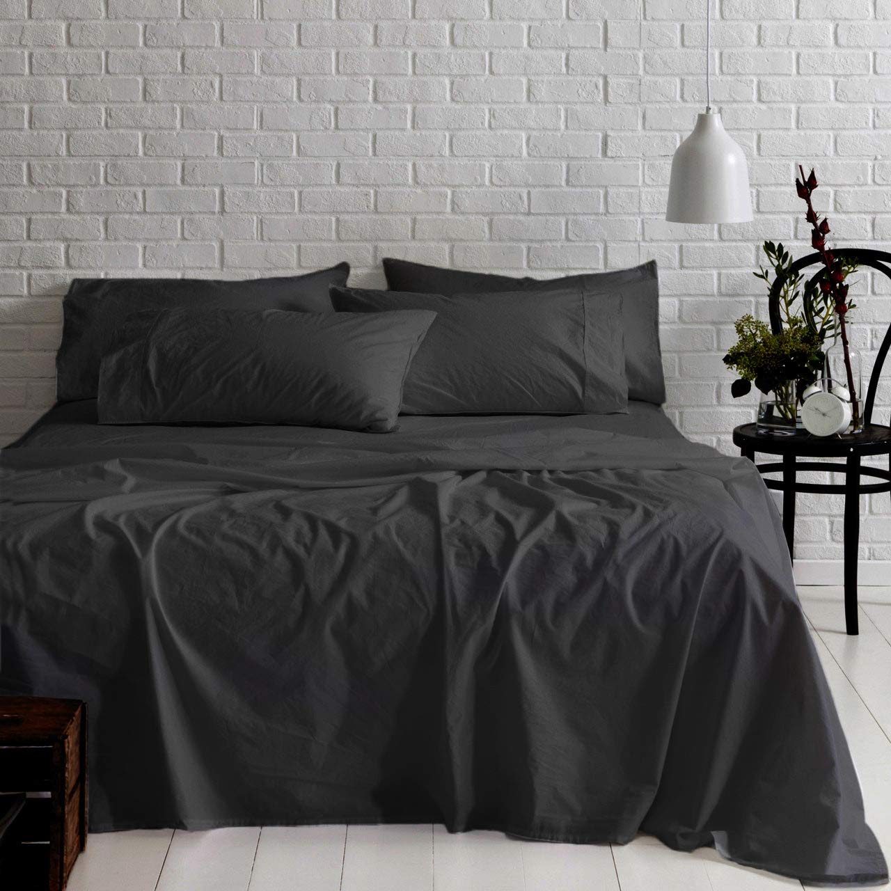 Sheet Set/Fitted/Duvet 1000 TC Best Egyptian Cotton King Bed Items