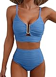Herseas Women Swimsuits 2 Piece U-Wired Push up