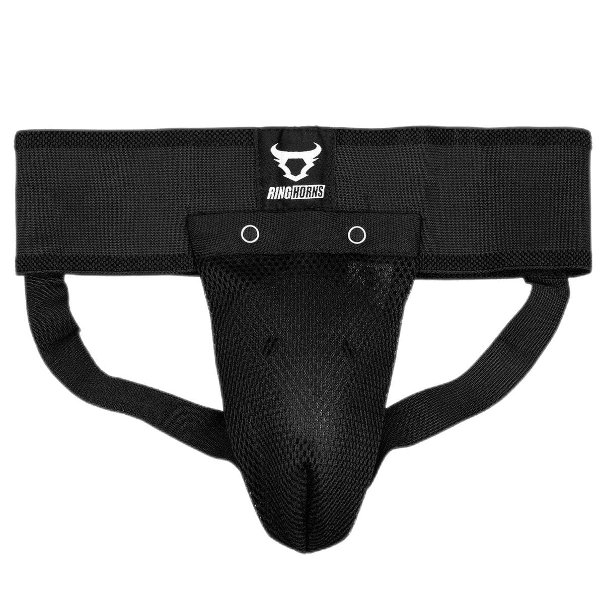 Ringhorns, Charger Kids Groin Guard & Support, Unisex Kids, 8 Years, Black