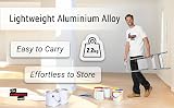 The Workplace Depot 3 Step Aluminium Ladder with Handrail 150kg view 5