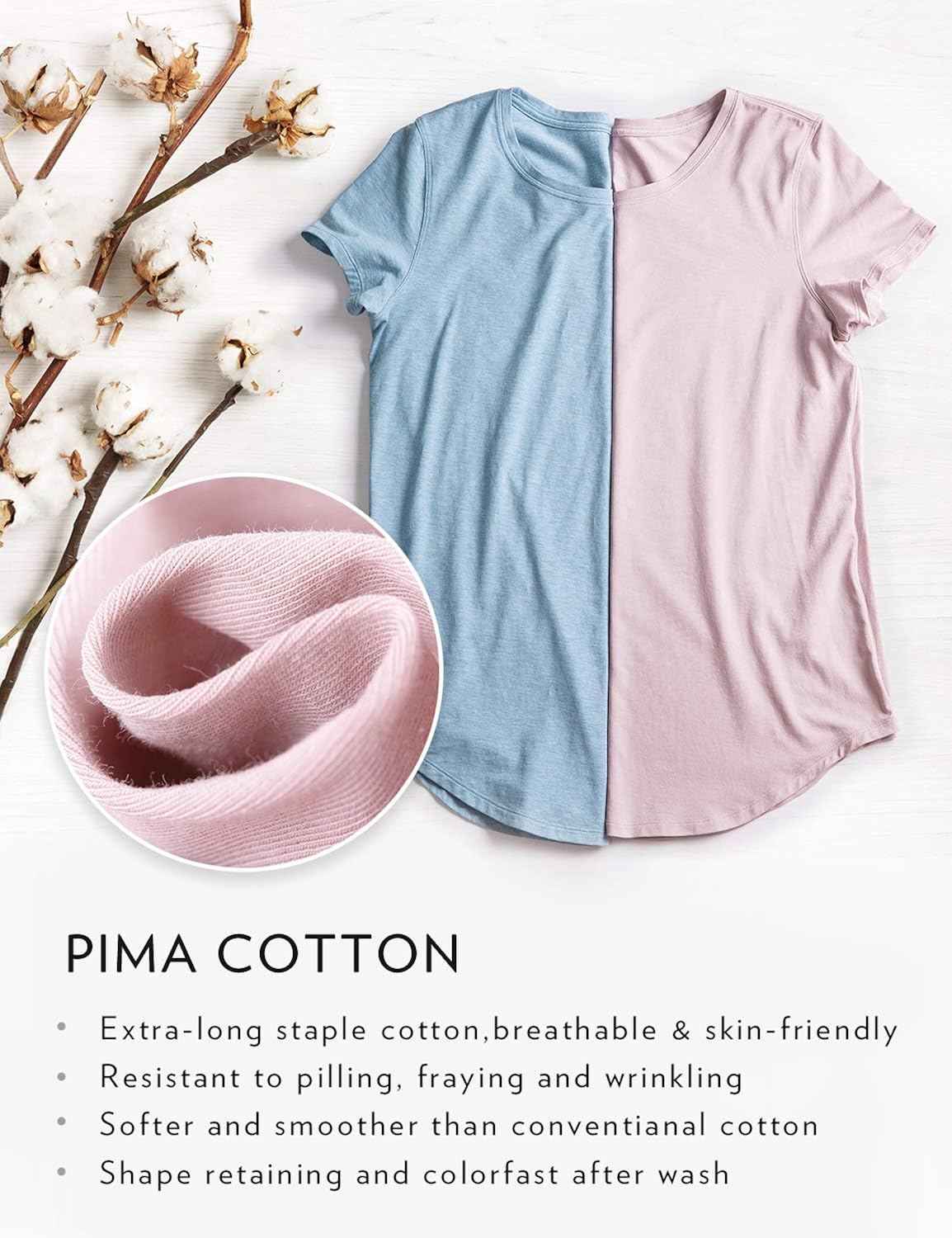 CRZ YOGA Women's Pima Cotton Short Sleeve Workout Shirt Yoga T-Shirt Athletic Tee Top at  Women’s Clothing store