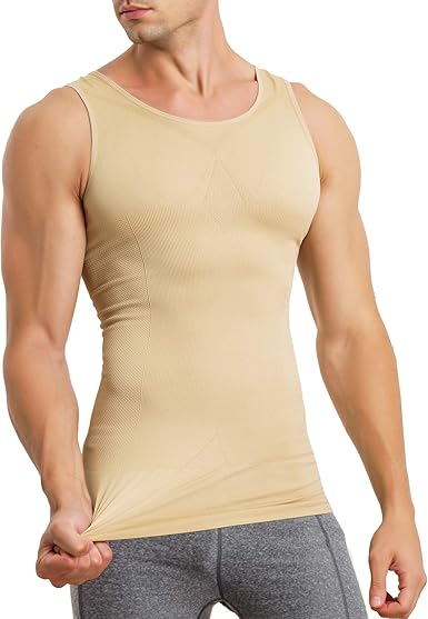 mens compression shirt slimming