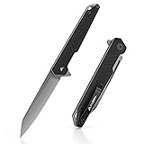 FLISSA Folding Knife, Pocket Knife with D2 Steel