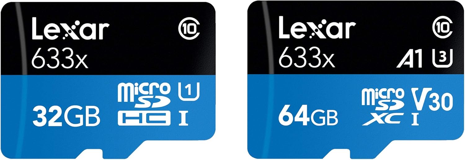 Lexar High-Performance 633x 512GB microSDXC UHS-I Card with SD Adapter (LSDMI512BBNL633A): Computers & Accessories