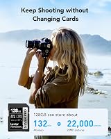 Lexar Silver Pro SD Card 2x128GB UHS-II V60 U3 C10 280MB/s Read 120MB/s Write view 4