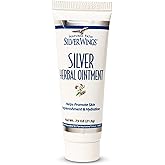 Natural Path Silver Wings 250ppm Silver Herbal Ointment - Nourishing and Moisturizing Skin Care 0.75oz