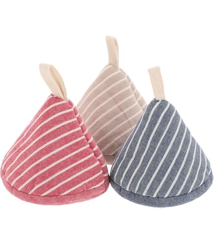 Amazon.com: Generic 3pcs Pot Handle Covers Cotton Japanese Style